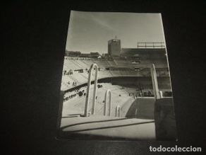 Postkarten: MADRID ESTADIO DE FUTBOL SANTIAGO BERNABEU FOTOGRAFIA GONZALO RAMIREZ AÑOS 50 7,5 X 10,5 CMTS